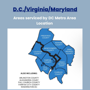 Oakley Home Access franchise DC Metro area service area map